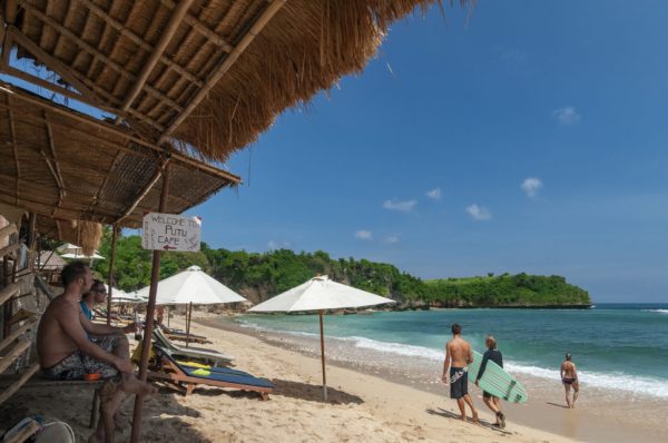 Surf Shack On Balangan Beach Bali Indonesia
