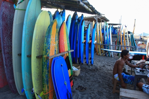 Canggu, Bali. Surfing